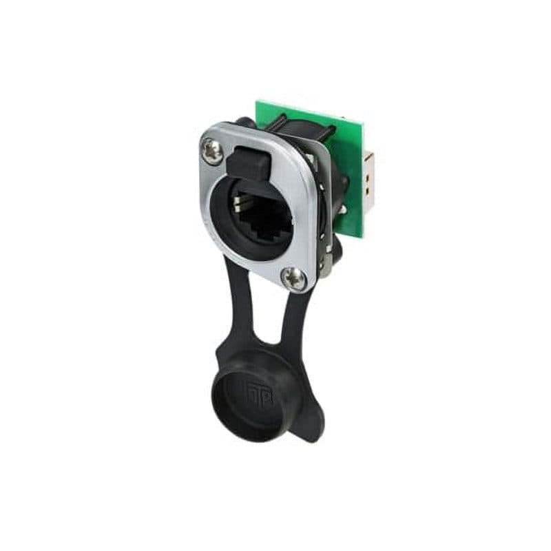 Connettore RJ45 passante IP65 serie D TOP etherCON - Neutrik NE8FDP-TOP