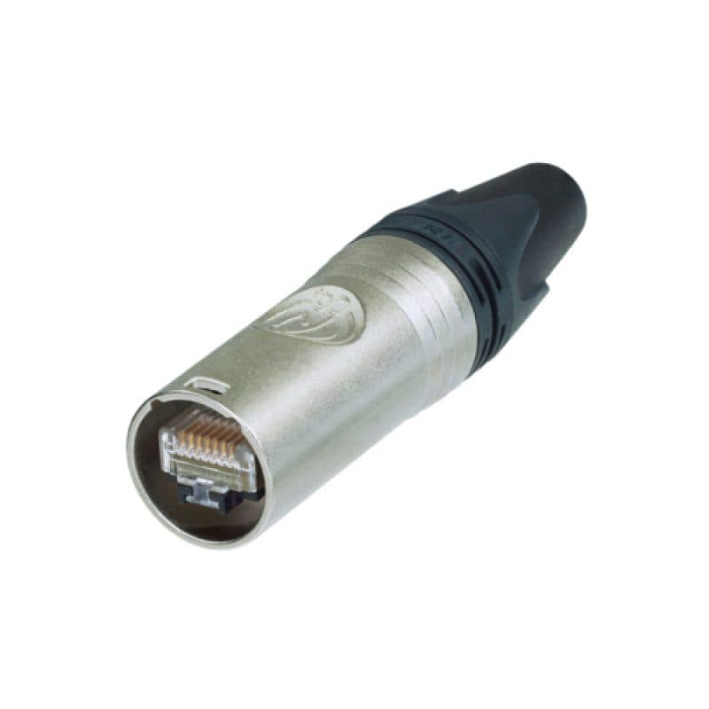 Connettore volante EtherCON Cat6A RJ45 nichel - NEUTRIK NEU-NE8MX6-T