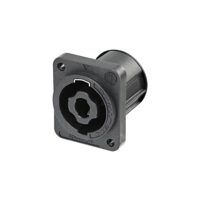 Connettore speakON da pannello 4 poli D-size - Neutrik NL4MPXX-3