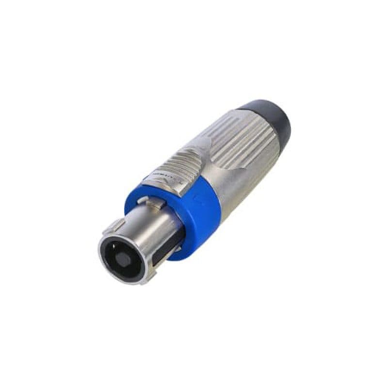 speakON 4-pole female cable connector, metal - NEUTRIK NEU-NLT4FXX