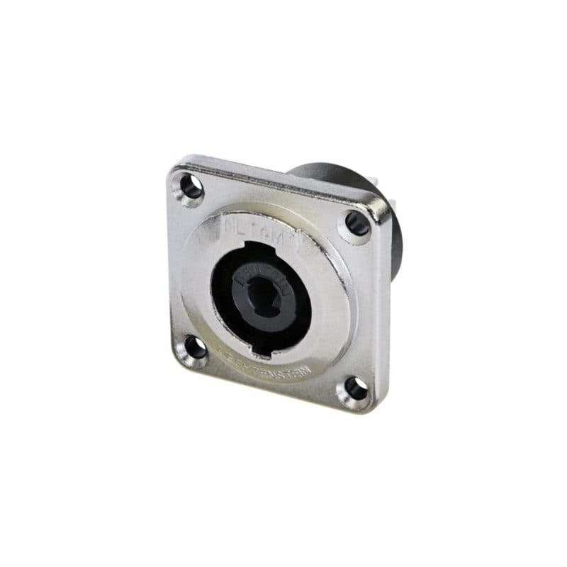 Connettore speakON maschio da pannello 4 poli IP54 - Neutrik NLT4MPXX