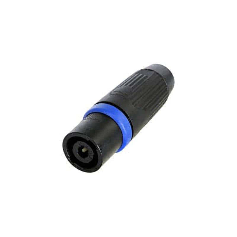 speakON inline male 4-pole connector, metal body, chuck cable gland - Neutrik NEU-NLT4MXX-BAG
