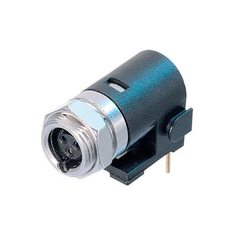 Panel mount 3-pole female nanoCON connector - Neutrik NEU-NP3F-H