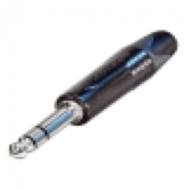 Connettore Jack stereo 6,3 mm volante disassemblato, nickel, nero - NEUTRIK NEU-NP3X-BAG-D