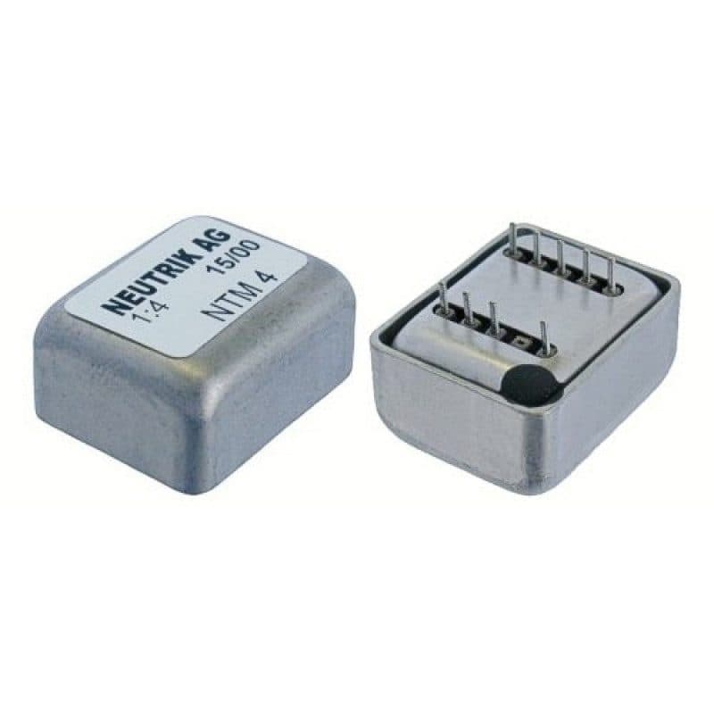 Studio 1:4 shielded microphone transformer PCB mount - Neutrik NEU-NTM4