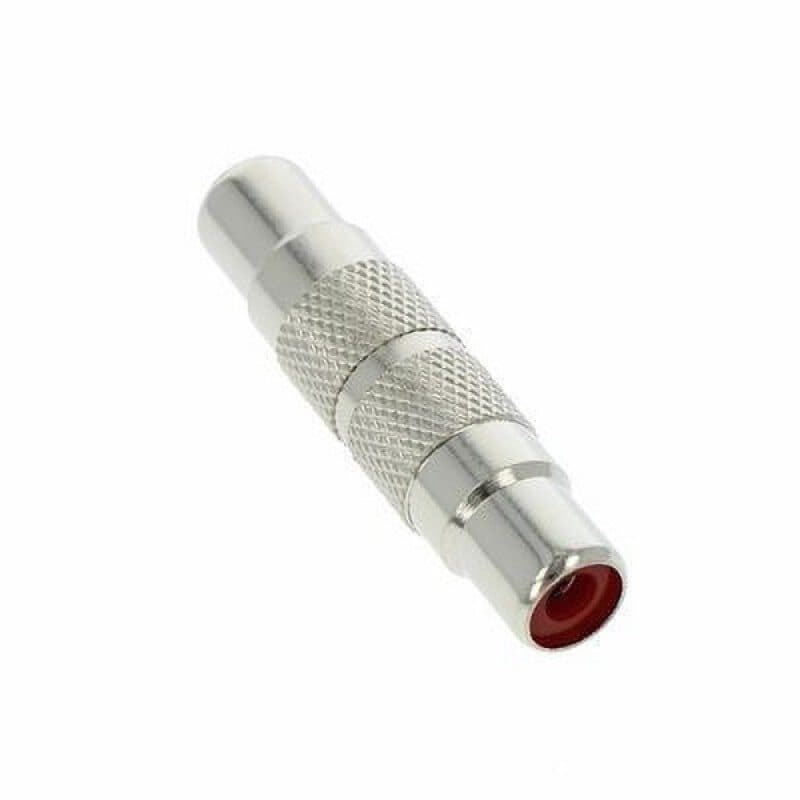 Adattatore RCA femmina-femmina contatti nickel - NEUTRIK NEU-NYS355