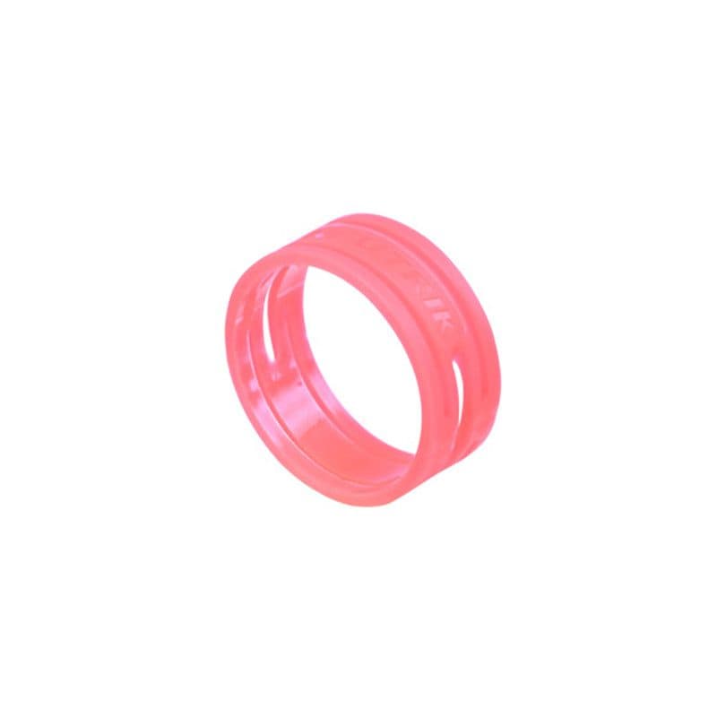 Anelli codifica fluorescenti rosso NEO, 100 pz - Neutrik NEU-XXR-2 NEO