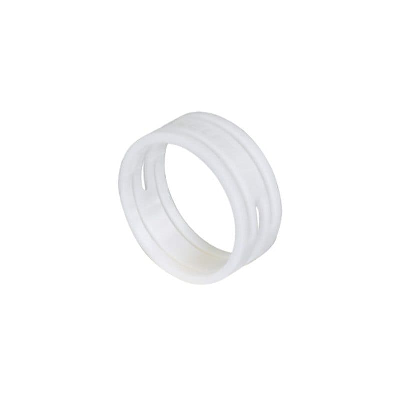Anelli codifica fluorescenti bianco NEO, 100 pz - Neutrik NEU-XXR-9 NEO