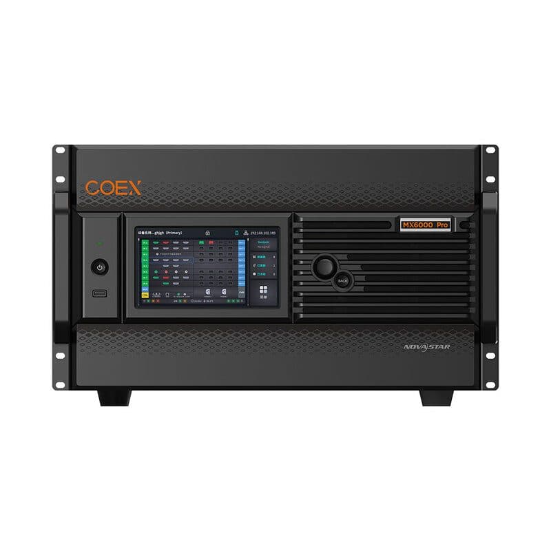 Controller LED 8K modulare 6U serie COEX - Novastar NOV-MX6000PRO