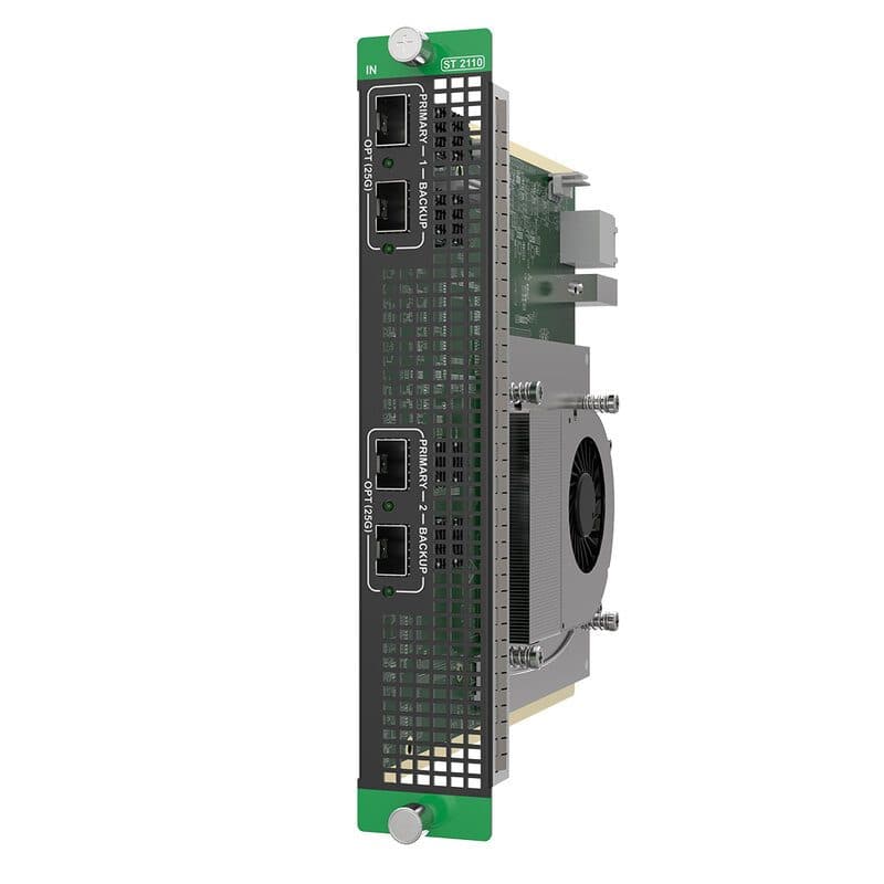 Scheda ingresso 4x SFP 25G ST2110 Q8 - PIXELHUE PIX-M04030128