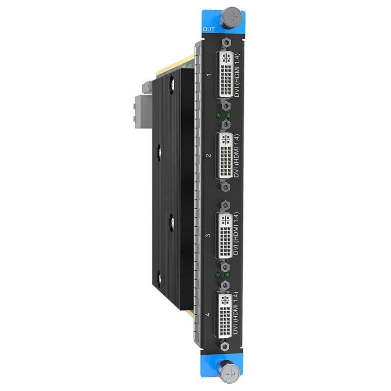 Scheda uscita Quad DVI (HDMI 1.4), single/dual link - PIXELHUE PIX-M09100088