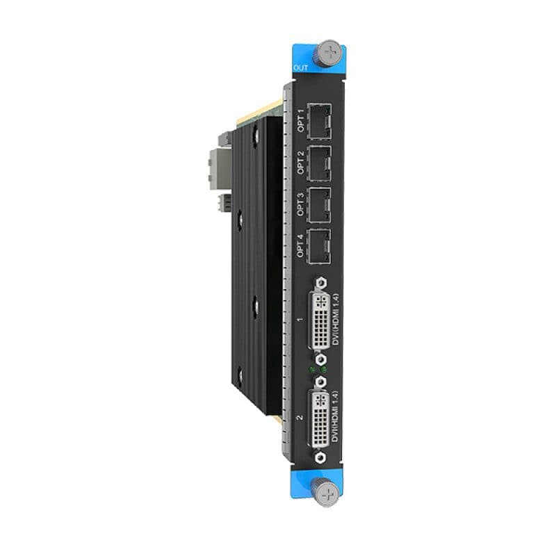Scheda uscita DVI (HDMI 1.4)/OPT, 2 DVI + 4 porte ottiche - PIXELHUE PIX-M09100091