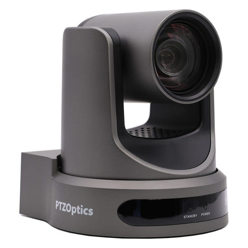 Telecamera PTZ Move SE 12x full HD auto tracking grigia - PTZOPTICS POP-PT12X-SE-GY-G3