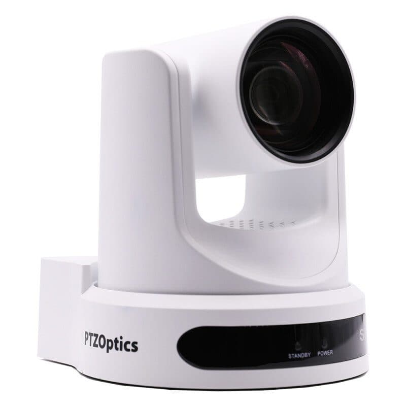 Telecamera PTZ Move SE 12x full HD auto tracking bianca - PTZOPTICS POP-PT12X-SE-WH-G3
