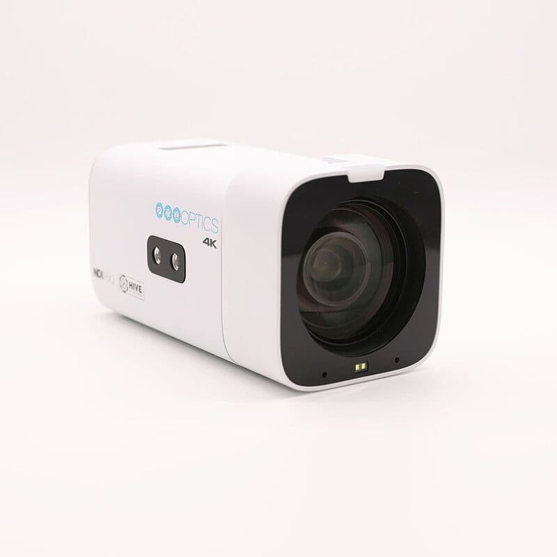 Telecamera PTZ Studio 4K 12x bianca Hive-Linked - PTZOPTICS POP-PT12X-STUDIO-4K-WH-G3