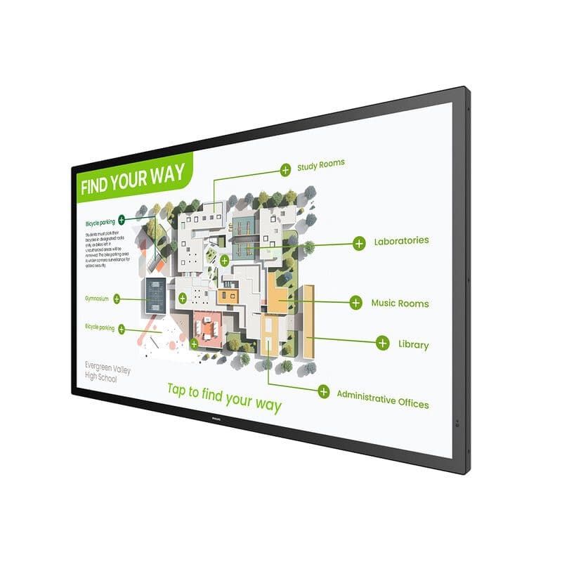 Display interattivo touch 55" PCAP 450 nit 24/7 Android 13 - PPDS PPD-55BDL3751T/00