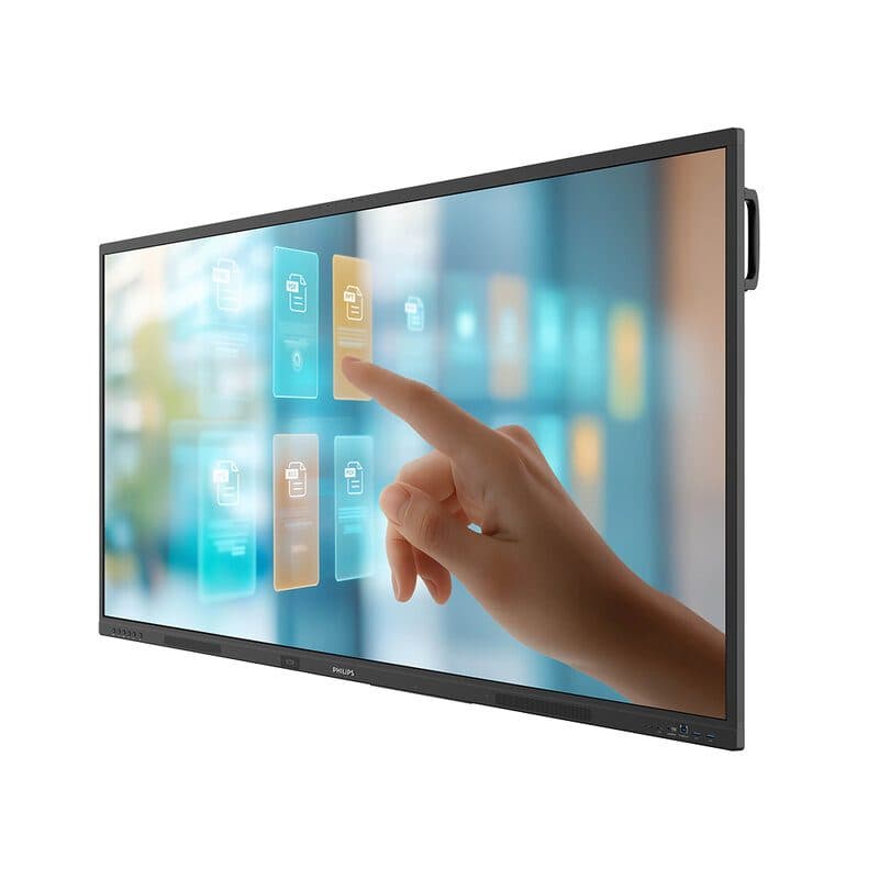 Display interattivo 65" 4K 50 tocchi Android 14 EDLA slot OPS - PPDS PPD-65BDL4252E/00