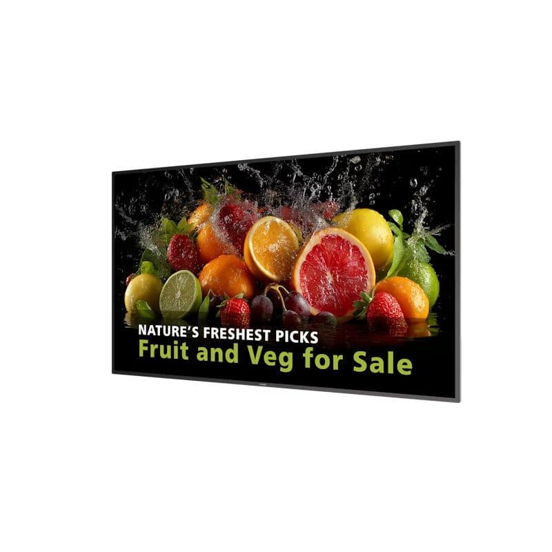 Display professionale 65" 4K UHD Android 14 600 cd/m² 24/7 - PPDS PPD-65BDL5050D/00
