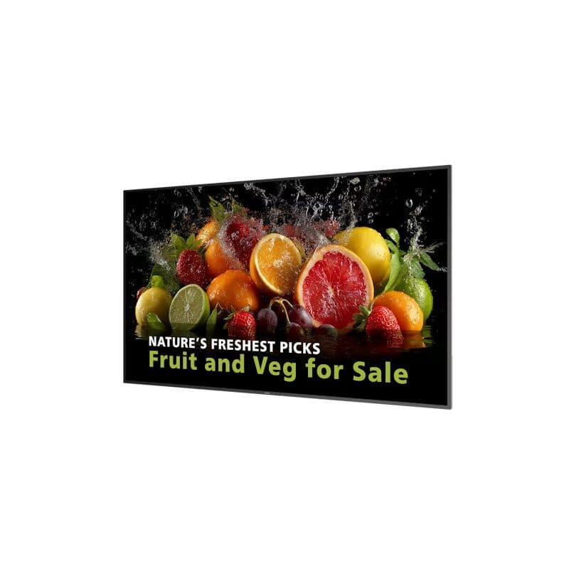 Display professionale 98" 4K UHD 600 cd/m² Android 14 24/7 - PPDS PPD-98BDL5050D/00