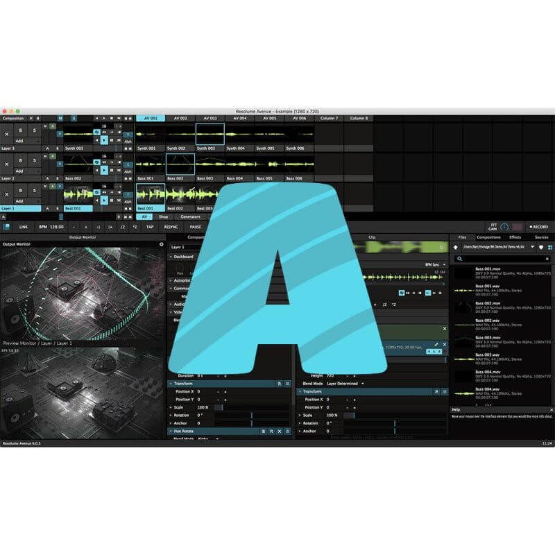 Licenza software Avenue 7 educational 4 PC - RESOLUME RES-AVENUE7X4EDU