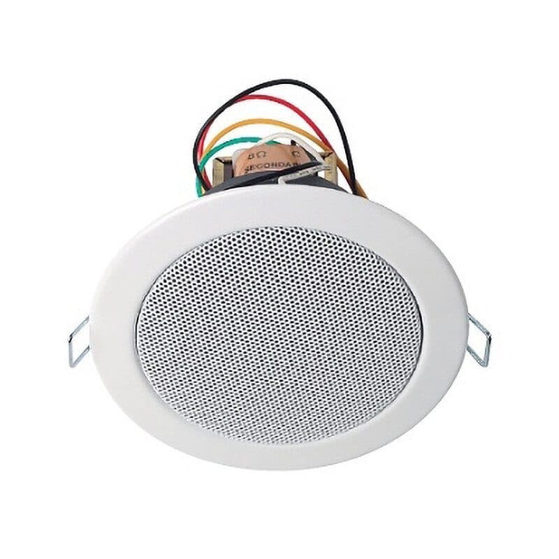 Altoparlante da incasso metallico 100V 6W bianco - RONDSON RON-00051