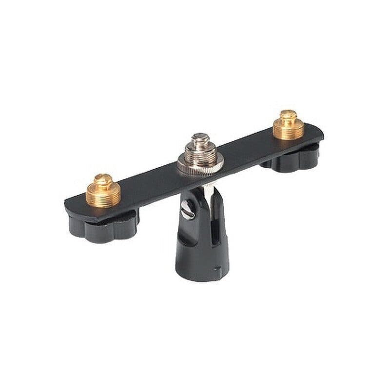 Supporto doppio microfono filettatura 5/8" - RONDSON RON-00351