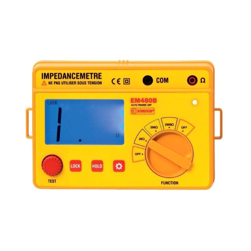 Misuratore impedenza altoparlanti 20/200/2000 Hz LCD - RONDSON RON-00758