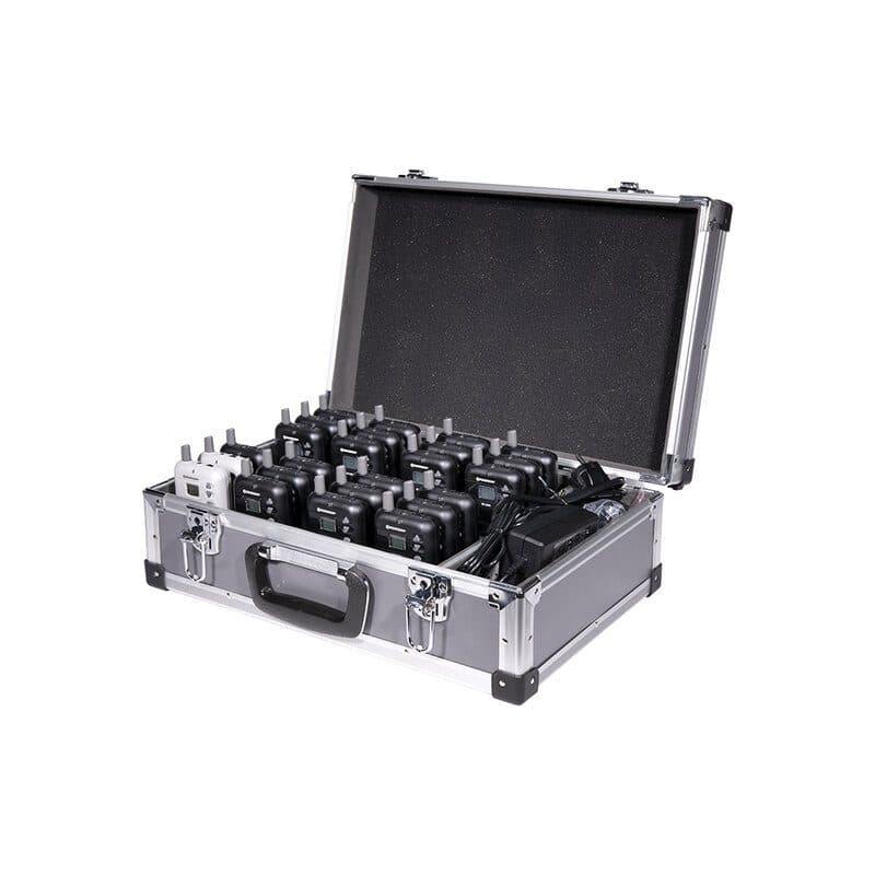 Guided tour system WT-300E 2 TX 22 RX charging case - RONDSON RON-02140