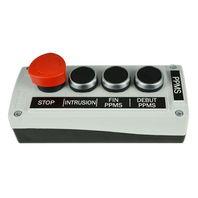 Box controllo allarmi PPMS 4 pulsanti per DMT-100-2 - RONDSON RON-02287