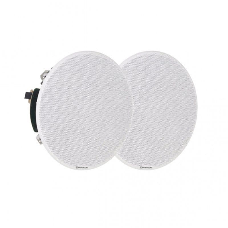 Coppia altoparlanti soffitto 2 vie 40W Bluetooth attivo/passivo - RONDSON RON-02303