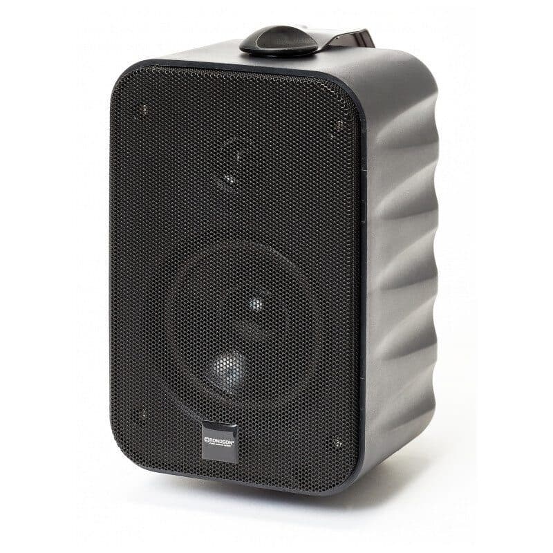 Diffusore 100V/8 ohm nero woofer 3,15" tweeter cupola Euroblock - RONDSON RON-02309