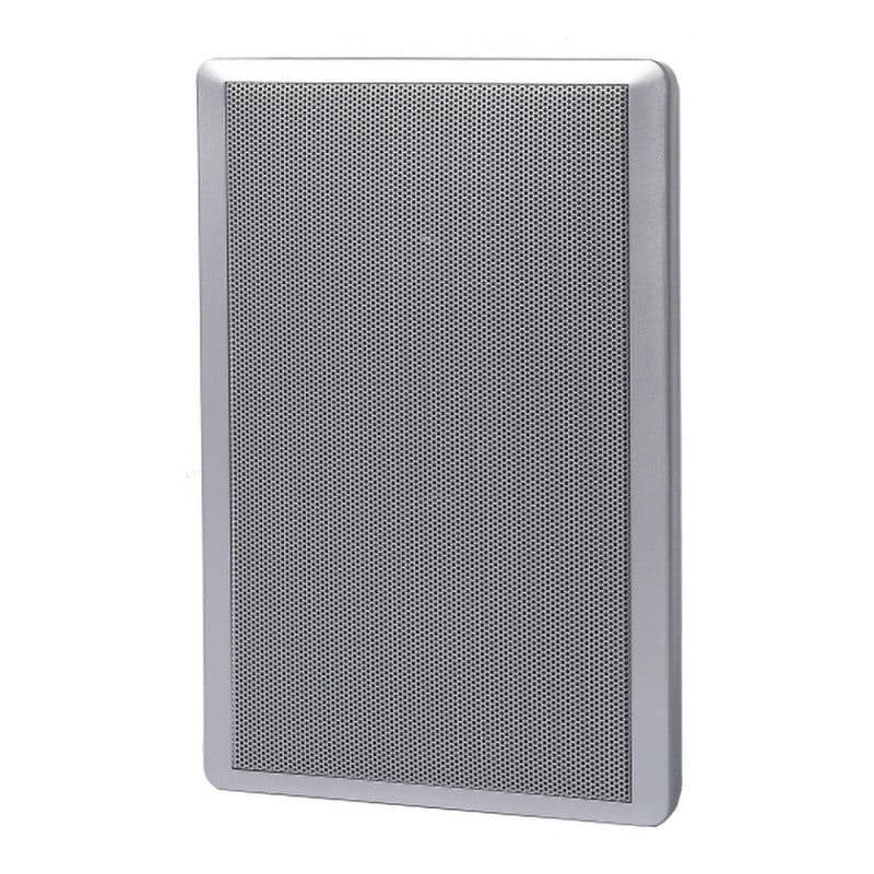 Diffusore da parete extrasottile SLIM-5T 2 vie 6W 100V argento - RONDSON RON-02354