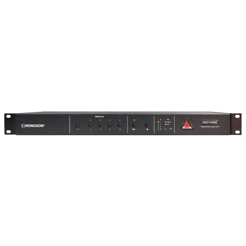 Modulo lettore registratore 8 messaggi PPMS rack 19" 1U 24V - RONDSON RON-02359