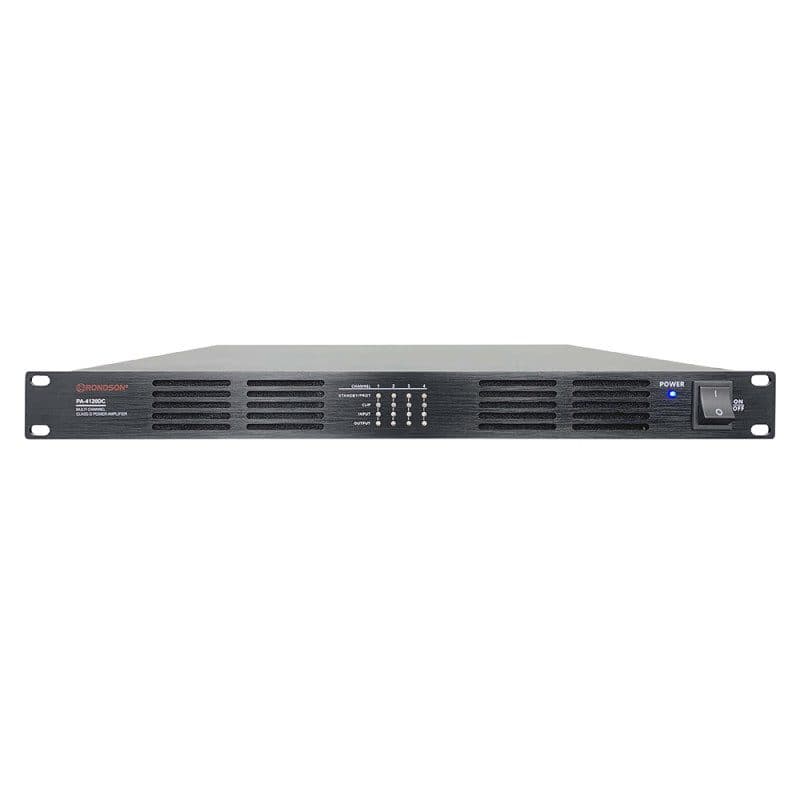 Amplificatore finale installazione 4x120 W Classe-D - RONDSON PA-4120DC