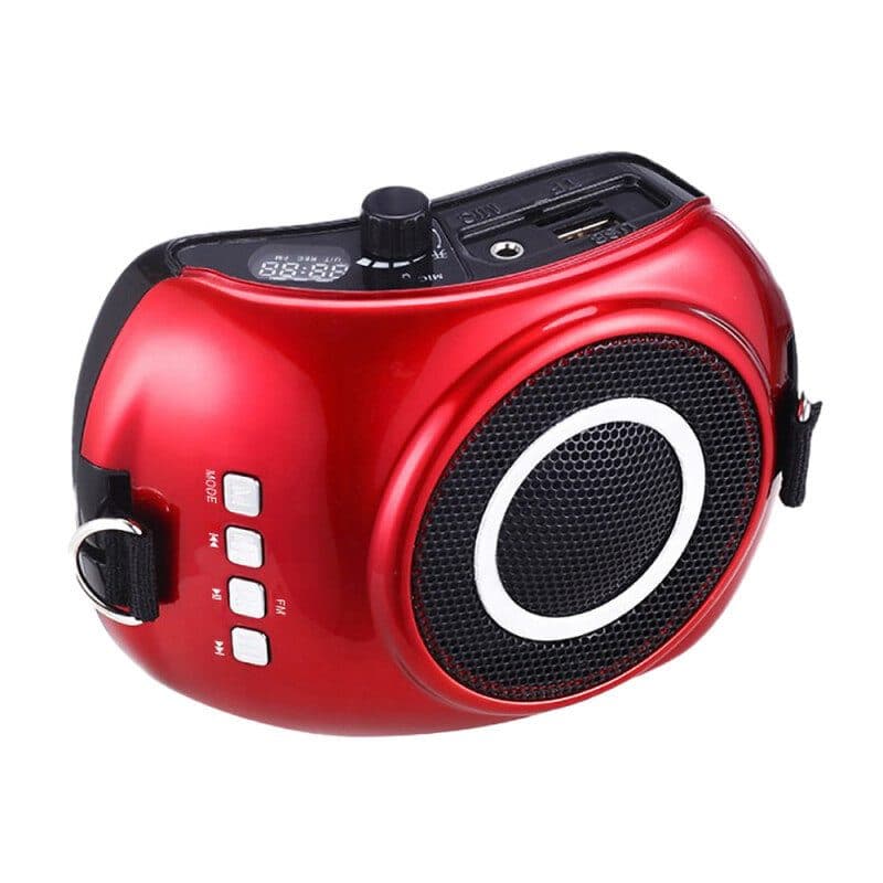 Amplificatore vocale portatile 20W con microfono ad archetto rosso - RONDSON RON-02582