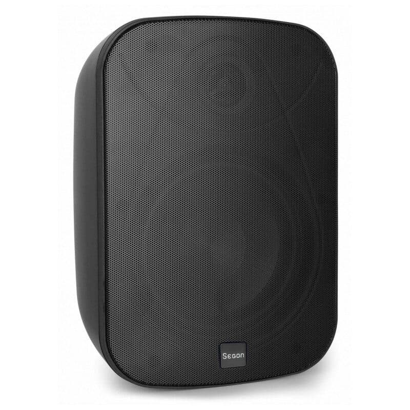 Diffusore da parete 2 vie 40W IP66 100V 8 ohm nero - SEGON PROFESSIONAL AUDIO JS-BSM40N