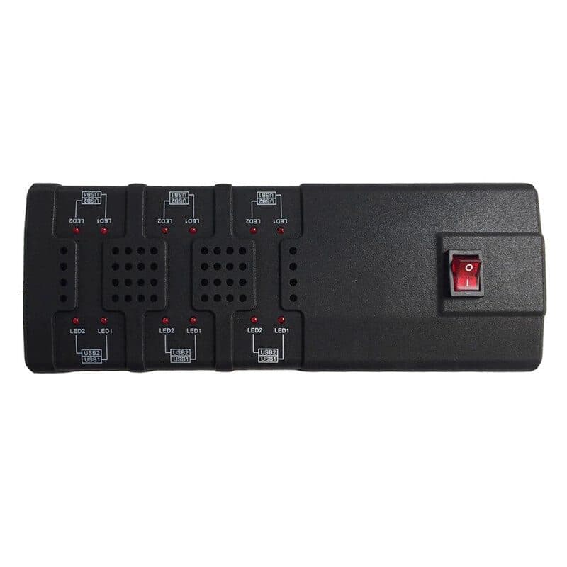 Caricabatterie 12 slot USB microfoni conferenza - RONDSON RON-02613
