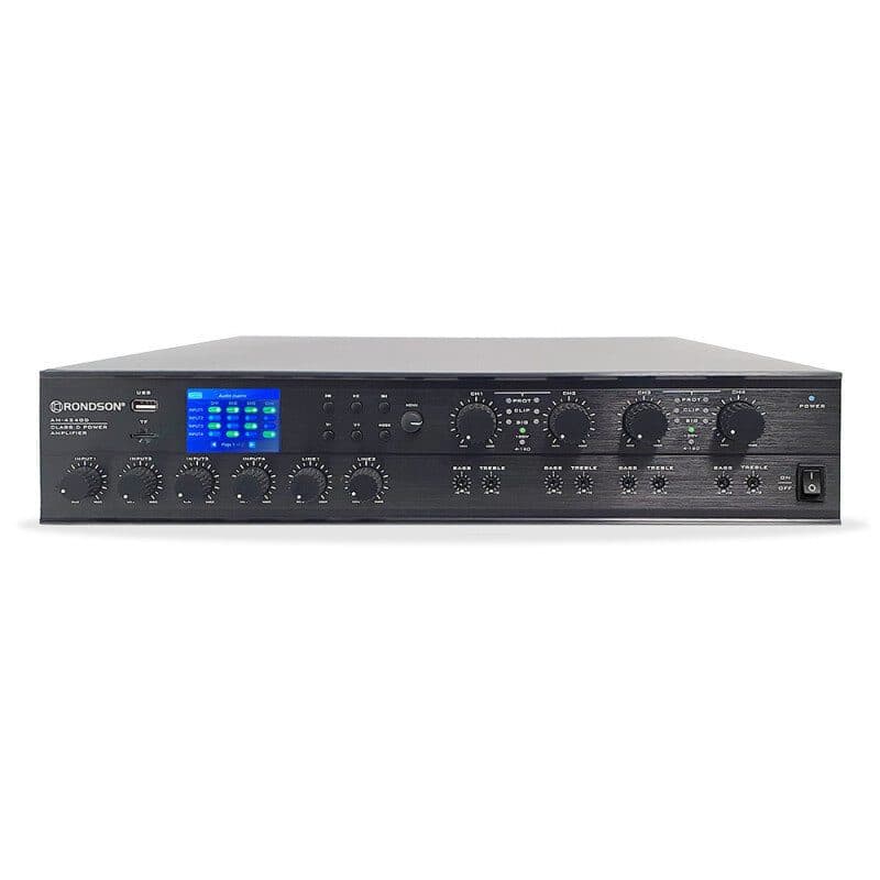 Amplificatore matrice 4 zone 4x240W Classe-D MP3 Bluetooth FM - RONDSON AM-4240D RON-02623