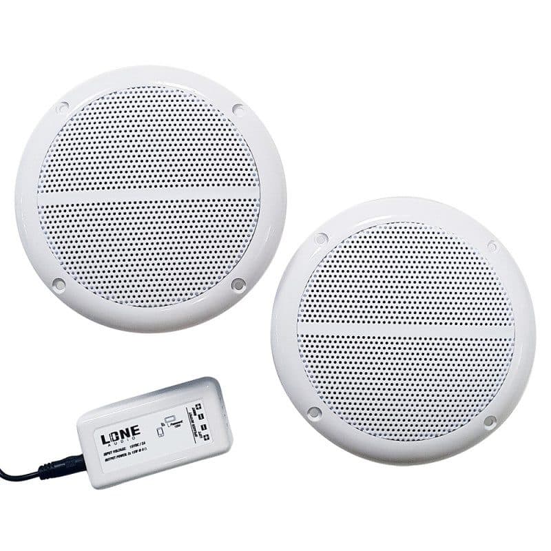 Kit altoparlanti marini da soffitto 15W Bluetooth - LONE AUDIO RON-02674 LA-30KIT-HP