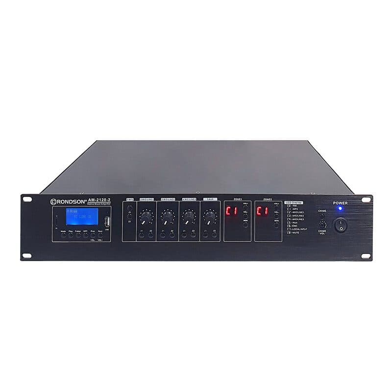Amplificatore matrice 2 canali 2 zone 2x120 W - RONDSON AM-2120-2