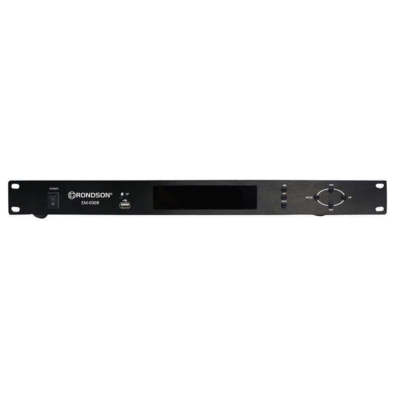 Lettore/registratore audio rack 19" MP3 FLAC WAV Bluetooth - RONDSON RON-02759