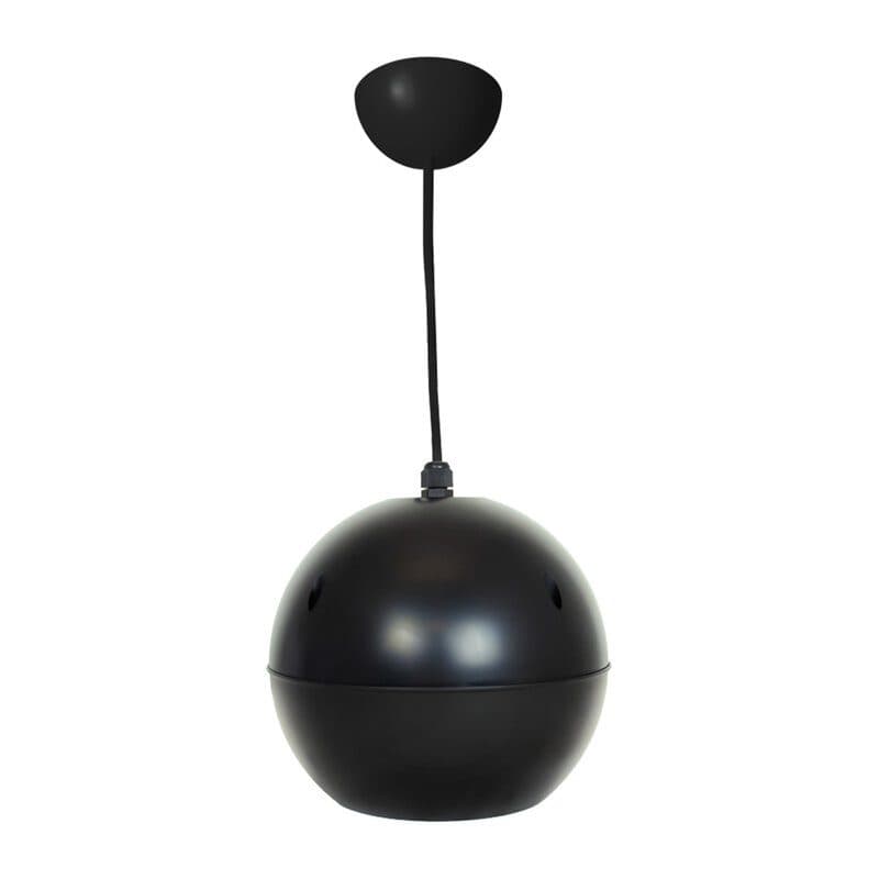 Diffusore sferico sospeso 100V 5" 10/5/2,5W nero - RONDSON RON-02797