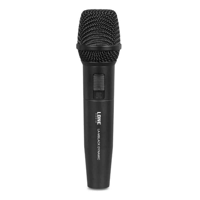 Microfono dinamico cablato supercardioide cavo XLR-jack 5m - LONE AUDIO RON-02820