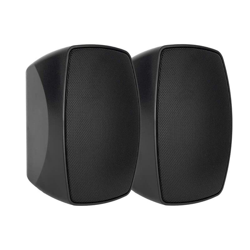 Diffusore da parete 2 vie 20W IP55 100V 8 ohm woofer 4" nero - RONDSON PBT-4N