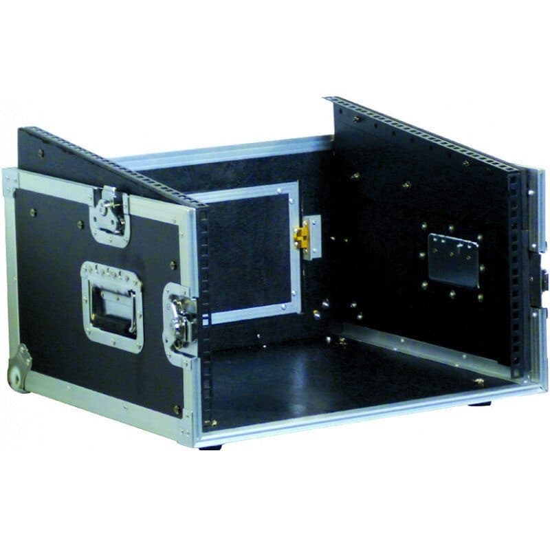 Flight case rack 19" Pro 4U combo - POWER FLIGHTS SOG-0751_4_U_COMBO