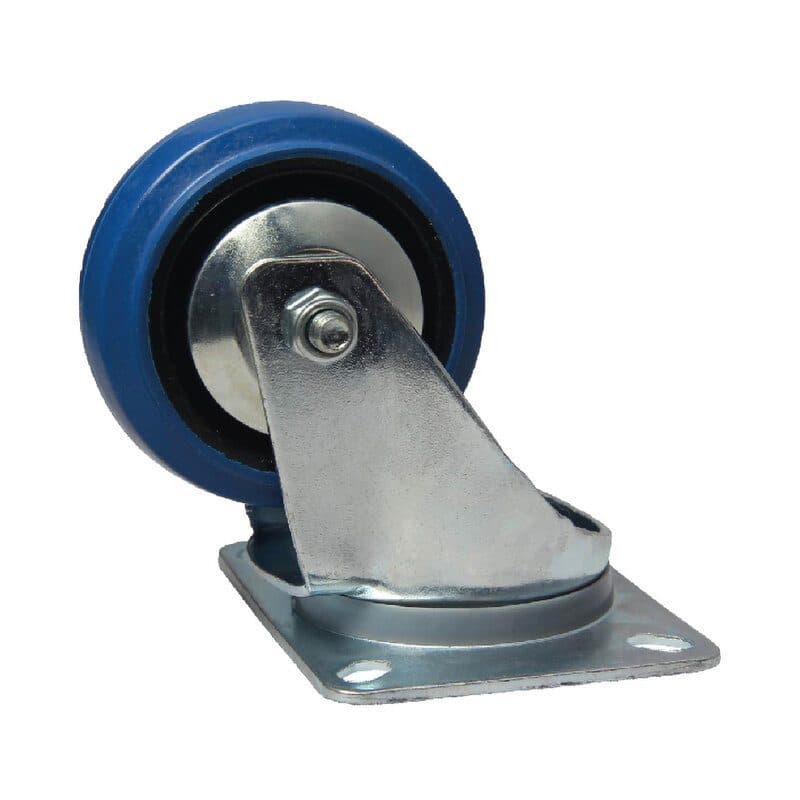 Ruota pivottante 80 mm per flight case FT - POWER FLIGHTS ROUE 3.5