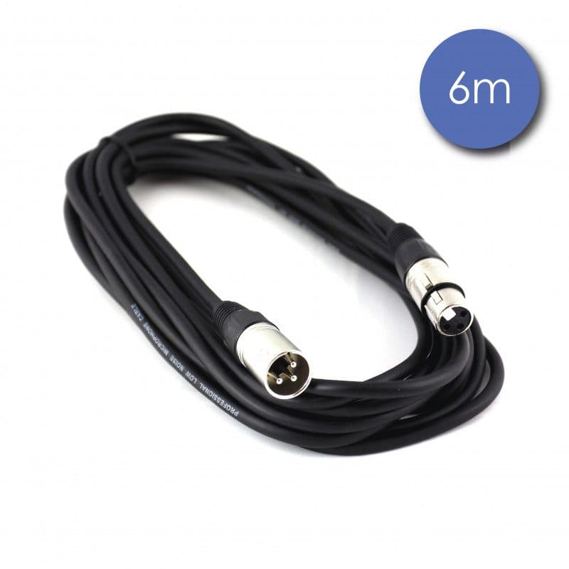 Cavo audio XLR 3 pin 6 m maschio/femmina - POWER ACOUSTICS SOG-1000_CAB_2021