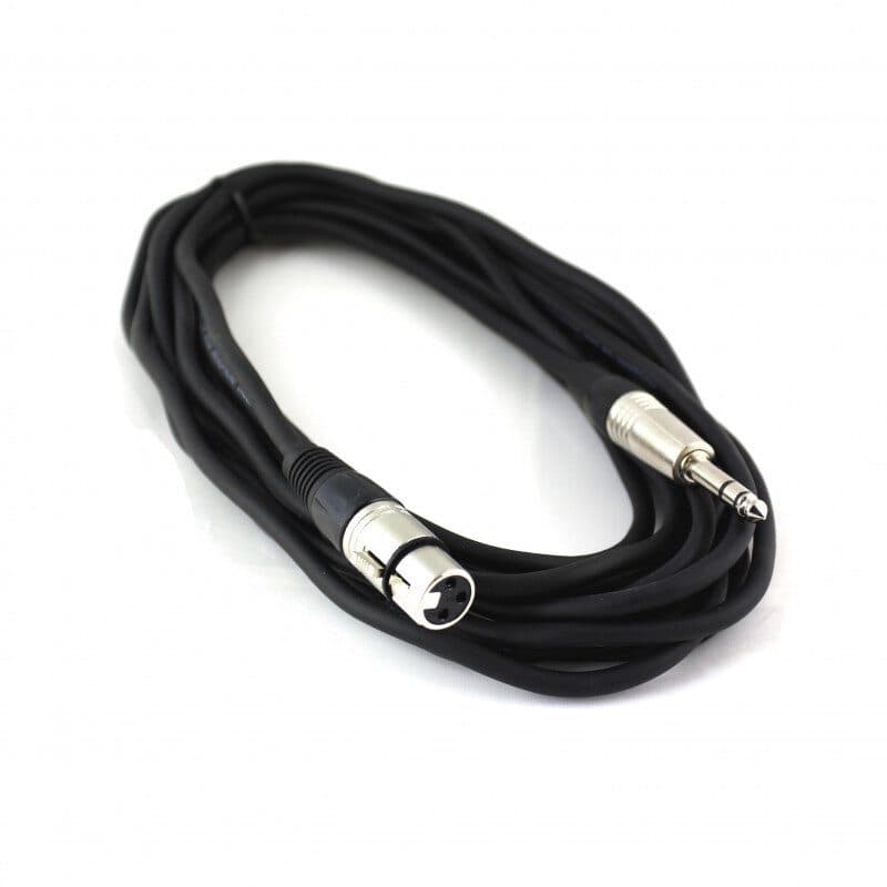Cavo jack stereo - XLR 3 pin femmina 1m Neutrik - POWER ACOUSTICS CAB 2031