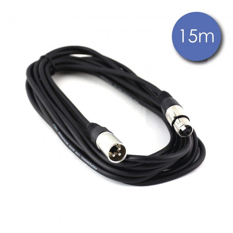 Cavo audio XLR 3 pin 15 m maschio/femmina Neutrik - POWER ACOUSTICS SOG-1000_CAB_2106