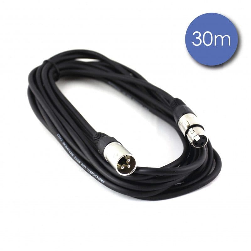 Cavo audio XLR 3 pin 30 m maschio/femmina Neutrik - POWER ACOUSTICS SOG-1000_CAB_2165